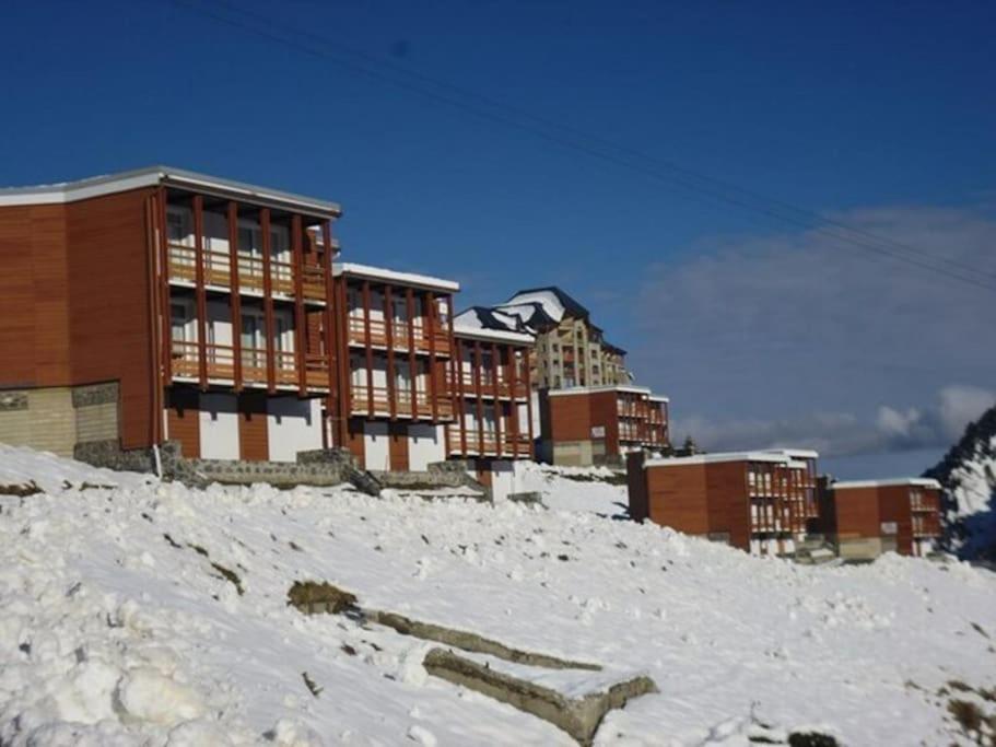 Beau Studio La Mongie Tourmalet Pic Du Midi Apartment Exterior foto